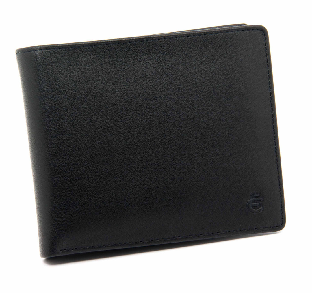 Esquire Münzbörse Logo Scheintasche Schwarz 229510, Schwarz