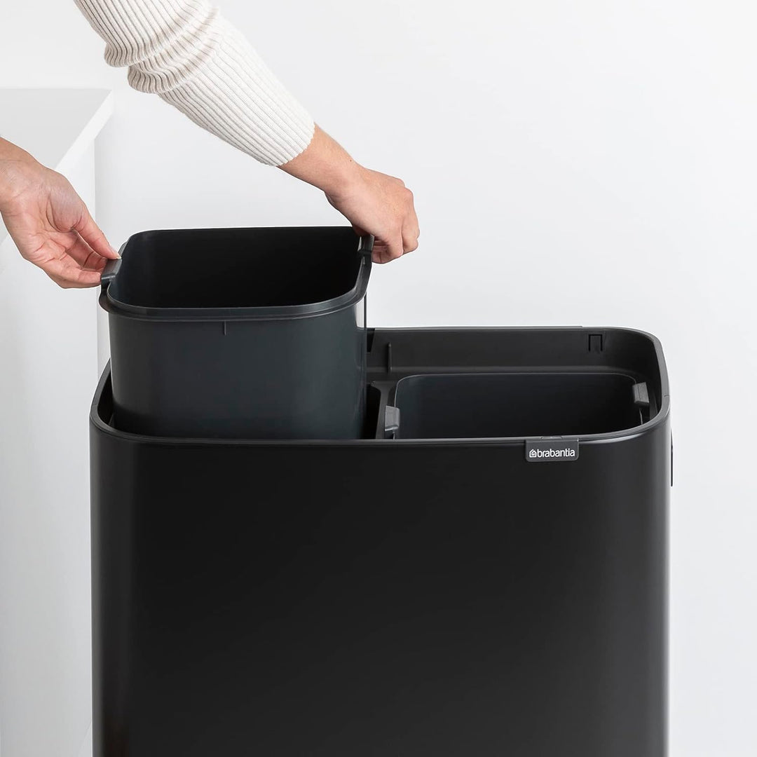 Brabantia BO Touch Bin Hi, 2x 30L