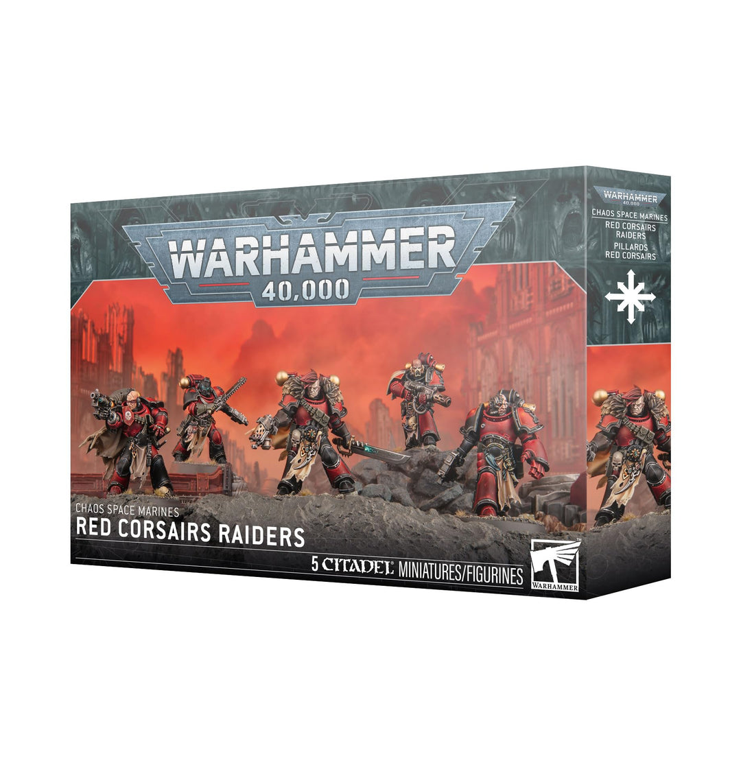 Games Workshop - Warhammer 40.000 - Chaos Space Marines: Red Corsairs Raiders