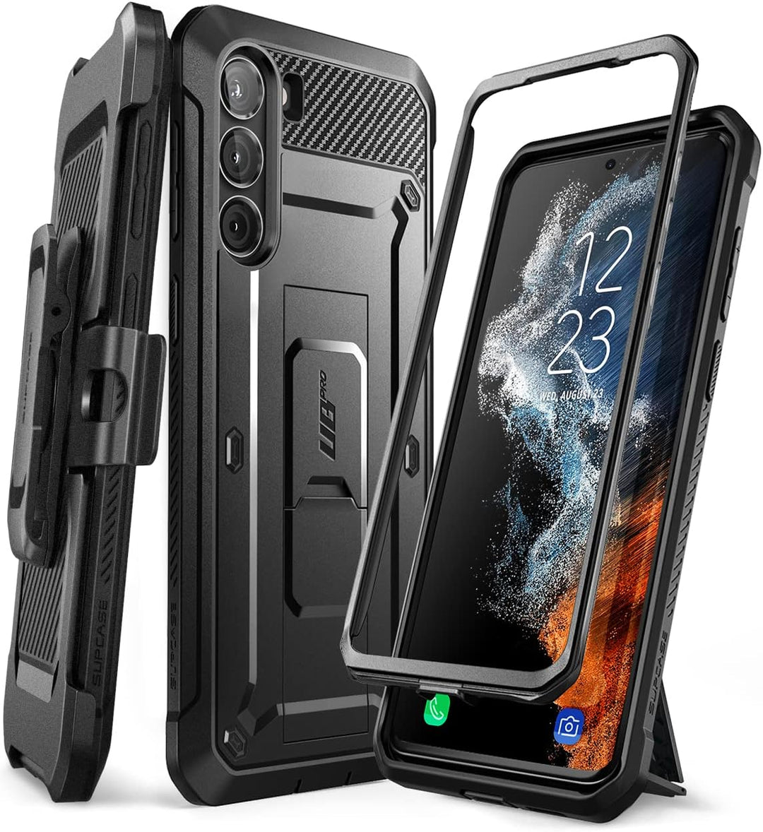 SupCase Outdoor Hülle für Samsung Galaxy S23 5G Handyhülle Bumper Case Rugged Schutzhülle Cover [Uni
