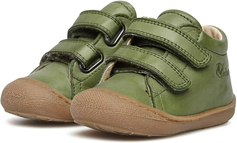 Naturino Cocoon-Lauflernschuhe aus Nappaleder, grün 20
