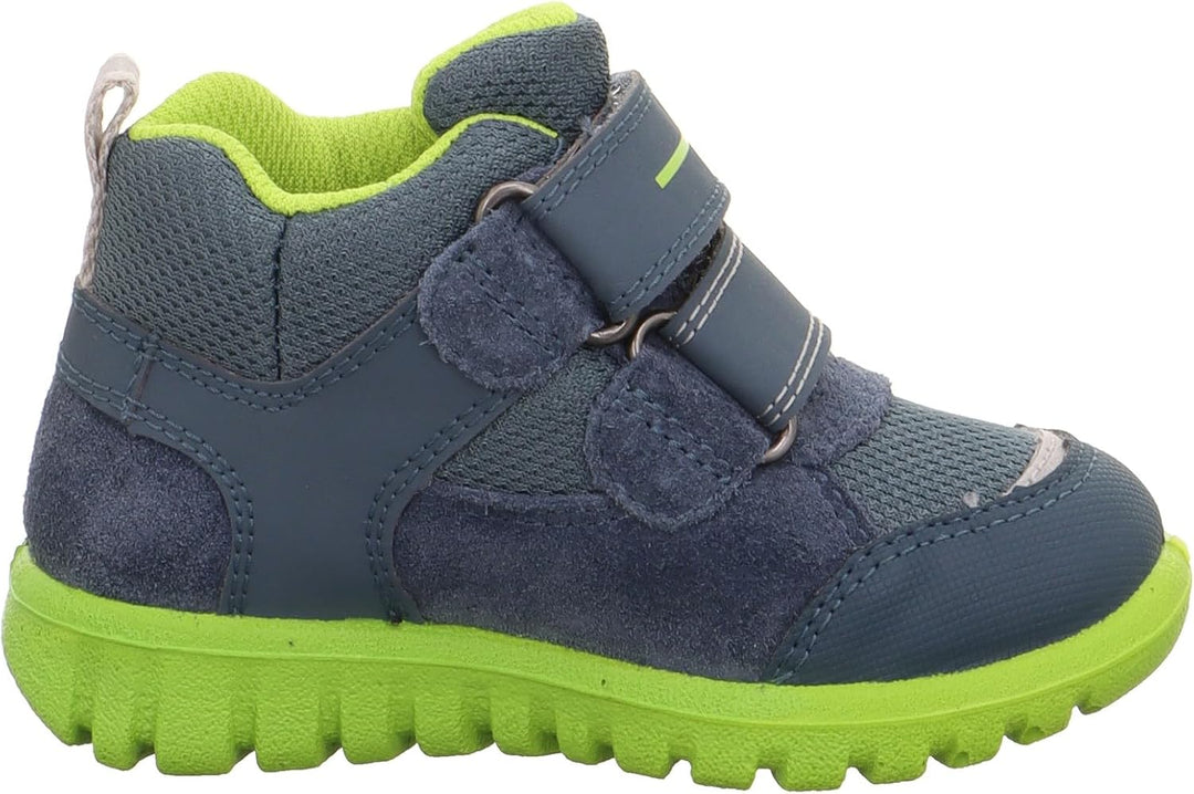 Superfit Jungen Sport7 Mini Leicht Gefütterte Gore-texLauflernschuh 20 EU Blau Hellgrün 8020, 20 EU