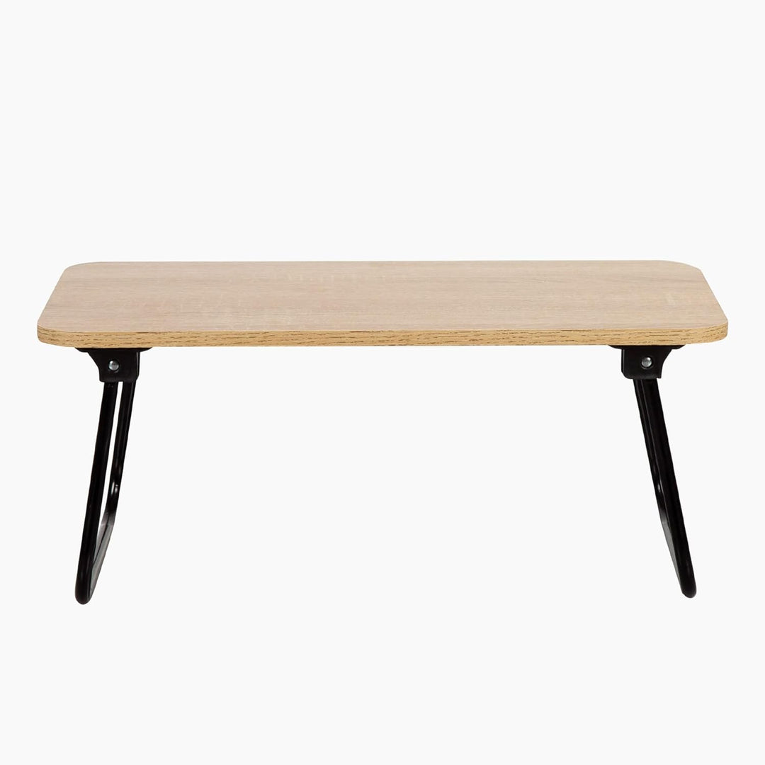 AKTIVE Max Home Klapptisch, 53 x 30 x 22 cm, Holz und Stahl, Bett-Tablett, Mehrzweck, Sofa, Laptop,