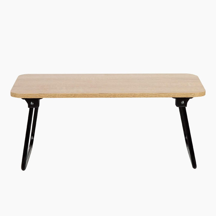 AKTIVE Max Home Klapptisch, 53 x 30 x 22 cm, Holz und Stahl, Bett-Tablett, Mehrzweck, Sofa, Laptop,