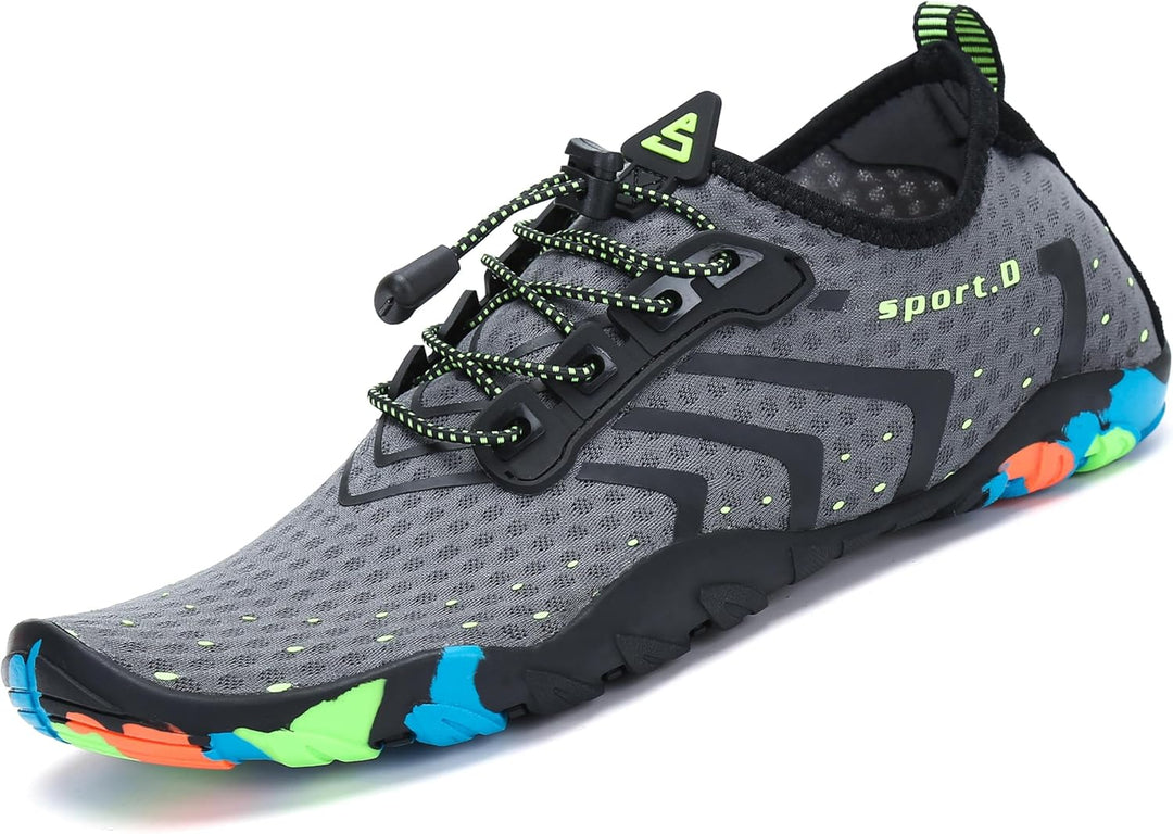 SAGUARO Badeschuhe Strandschuhe Aquaschuhe Wasserschuhe Surfschuhe Schwimmschuhe für Damen Herren Ki
