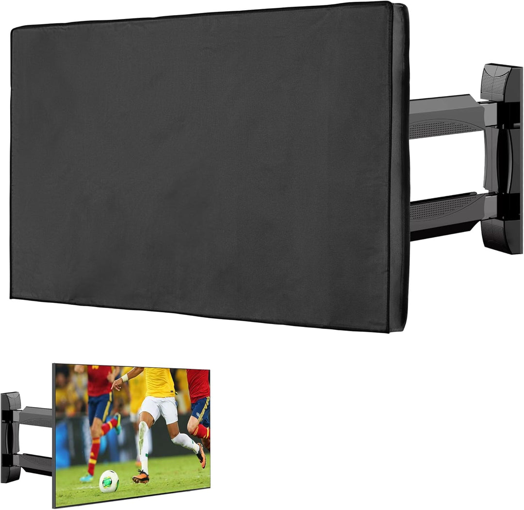 kwmobile 43" TV Outdoor TV Abdeckung - Fernseher Hülle Bildschirmschutz - Schutzhülle wetterfest - S