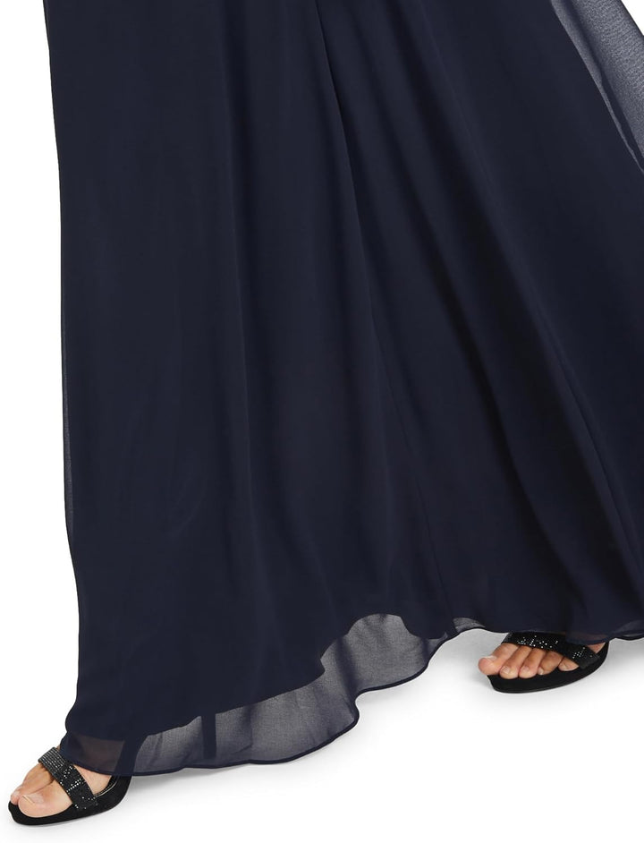 Vera Mont Damen Kleid, 54 Blau
