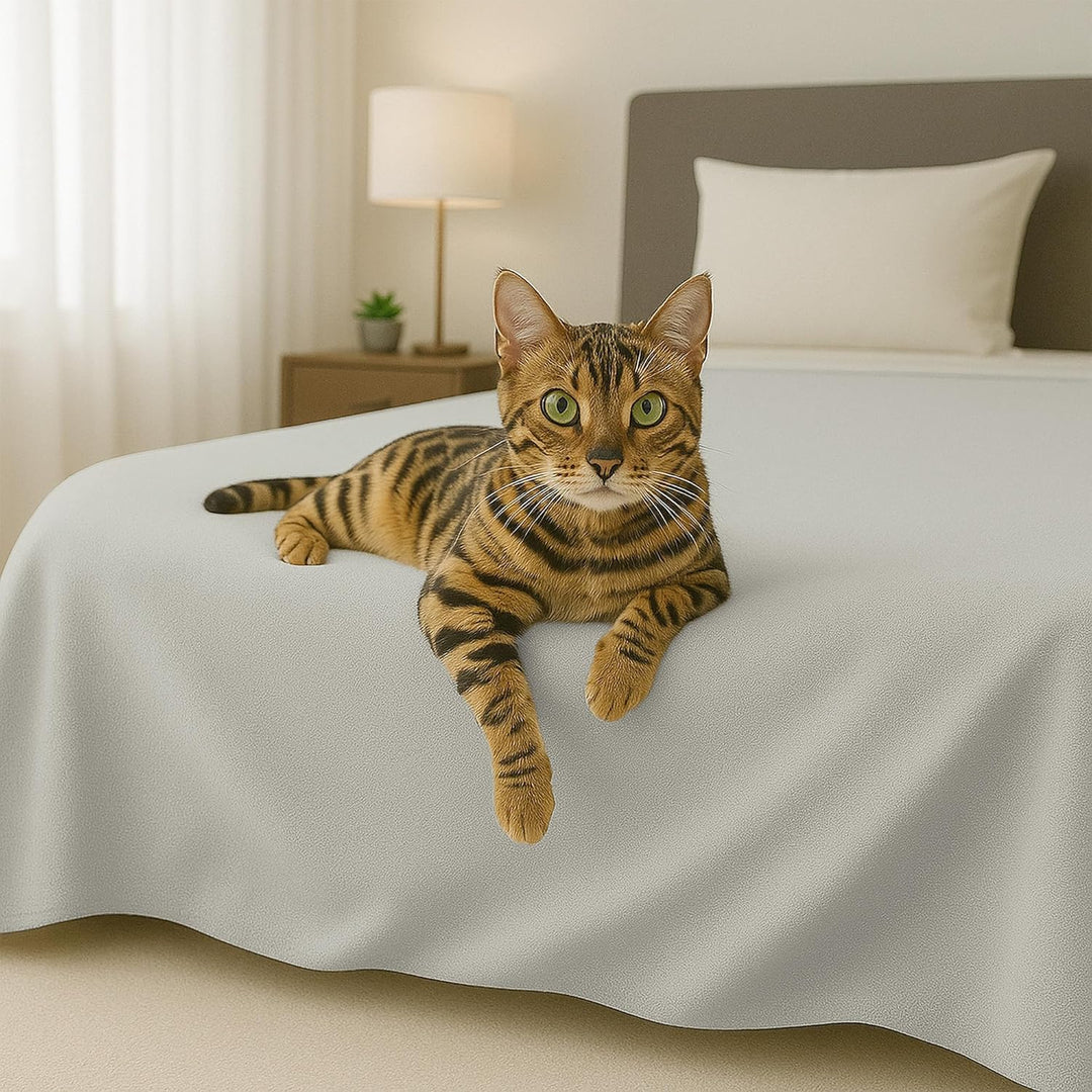 Byour3 - Bettüberwurf Bio-Baumwolle Gemischte Doppelbett Einzelbett Queen Size Bettdecke Sommer Früh