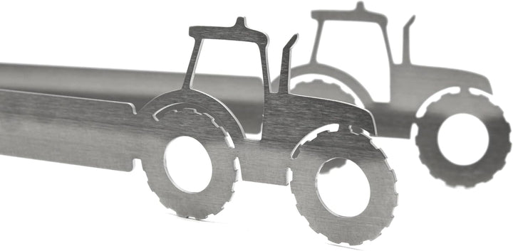 Grillzange Motiv Traktor, spülmaschinengeeignet, Geschenkidee, Männergeschenk