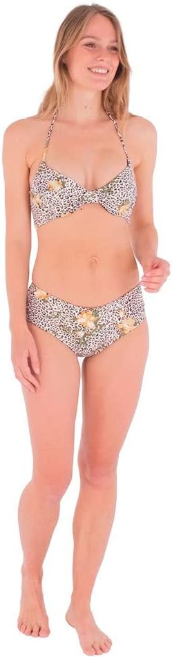 Hurley Damen Jungle Cat Underwire Bikinioberteil L Dschungel, Katze, L Dschungel, Katze