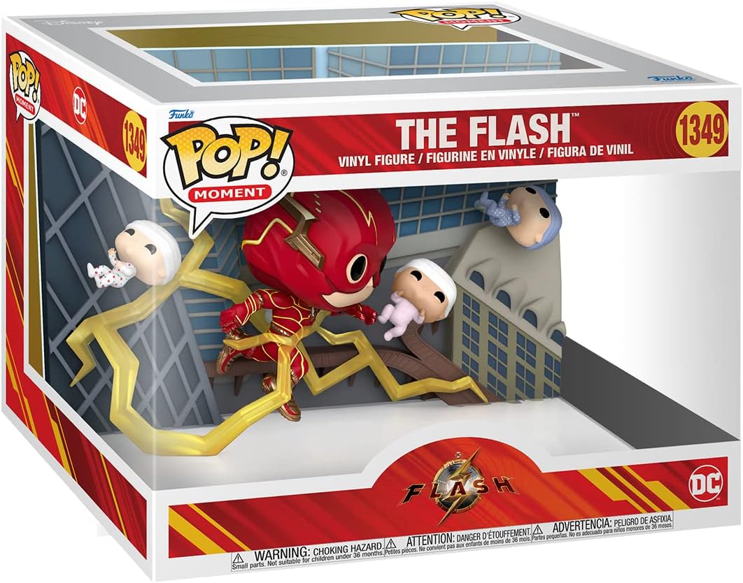 Funko Pop! Moment: DC - The Flash - Roter Blitz - DC Comics - Vinyl-Sammelfigur - Geschenkidee - Off