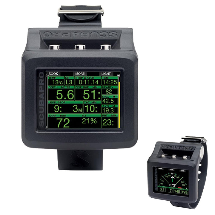 SCUBAPRO Galileo 2 mit LED-Sender und HR-Brustgurt Tauchcomputer