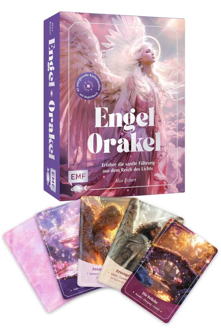 Orakel-Kartenset: Engel-Orakel | Erfahre die sanfte Führung aus dem Reich des Lichts und erhelle dei