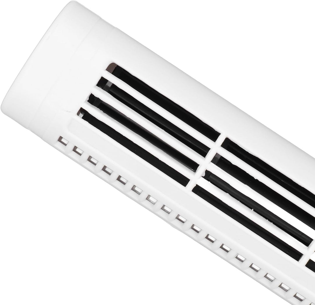 Luqeeg Desktop-Turmventilator, Flügelloser Standventilator, 2 Geschwindigkeiten Einstellbarer Tischv
