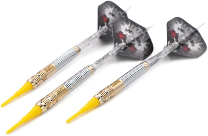 Cuesoul 16 Grams Deluxe Soft Tip Darts Set with Luxury Case（Dragon Series） JL-STL-B1107+D601, JL-STL