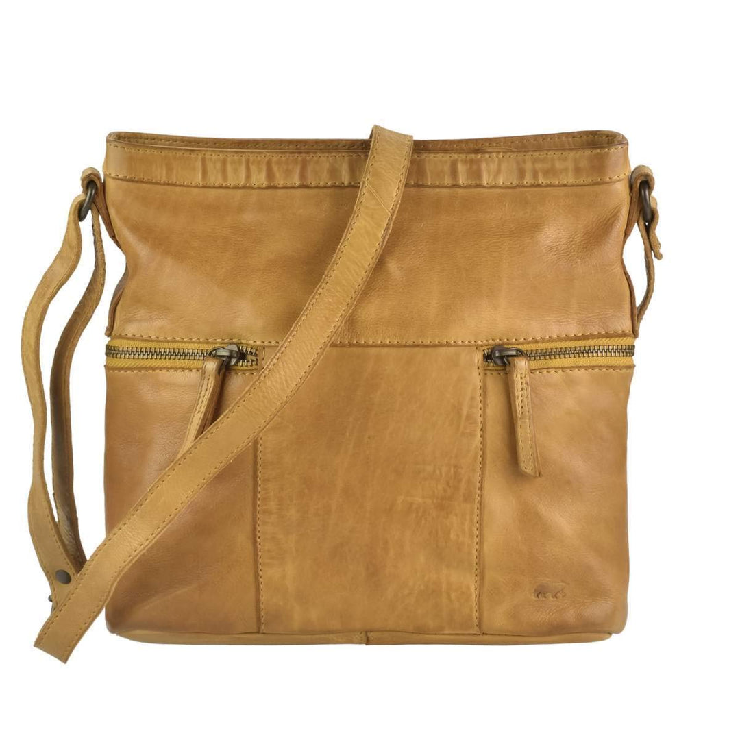 Bear Design Chessi Schoudertas Ochre