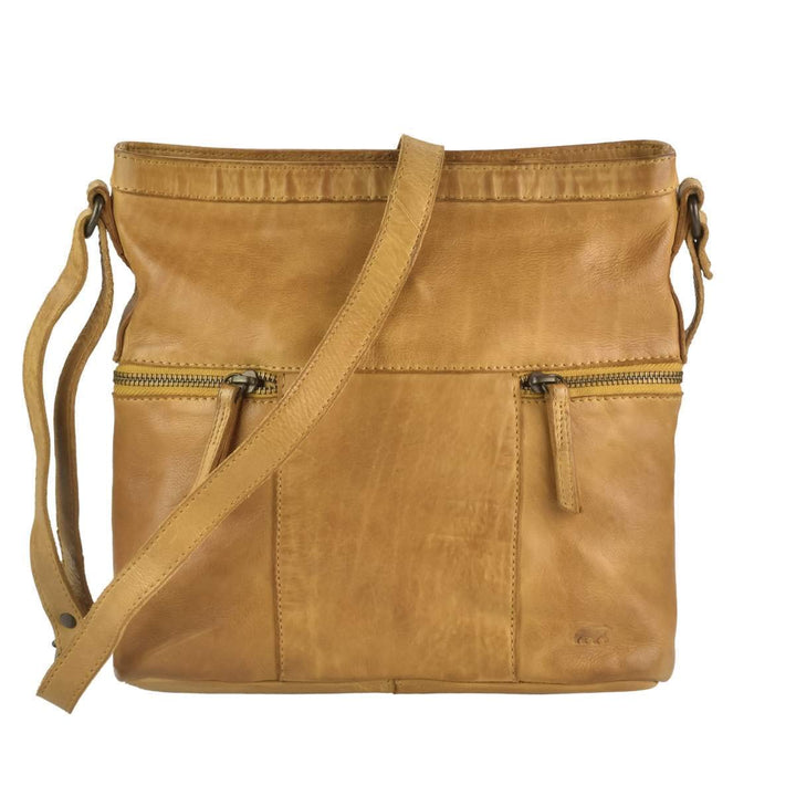 Bear Design Chessi Schoudertas Ochre