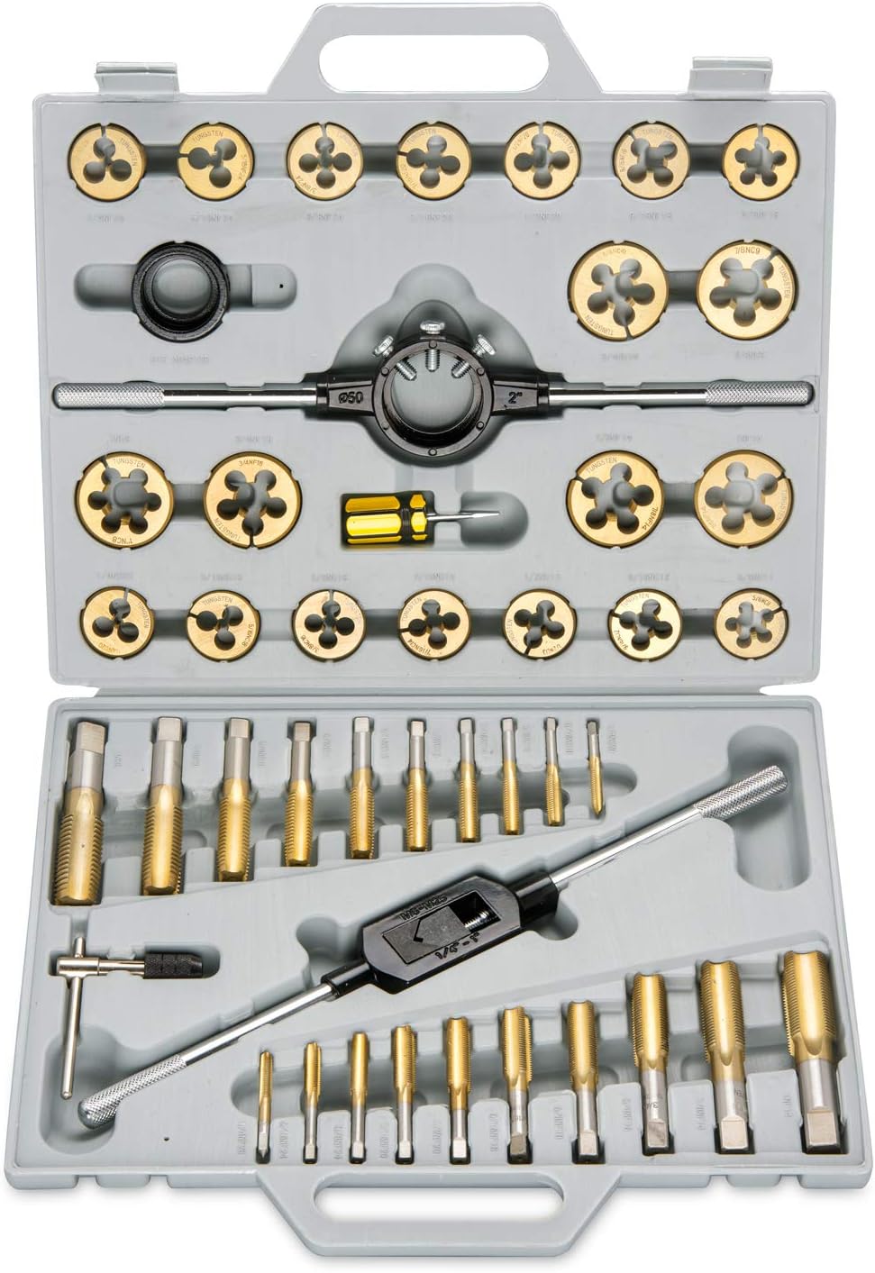 Neiko 00916 A SAE-large-diameter Titan Tippen & sterben Set (45 Stück), SAE