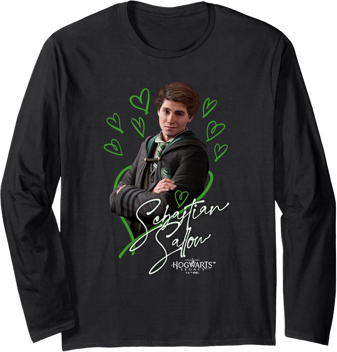 Harry Potter Hogwarts Legacy Sebastian Sallow Signature Langarmshirt