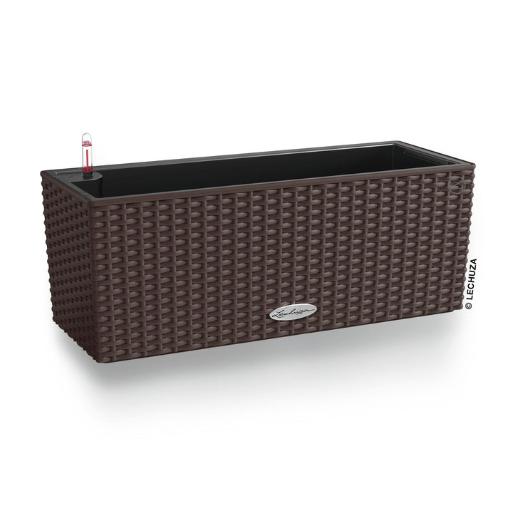 LECHUZA BALCONERA Cottage 50 mokka 15605 Garten 50x19x19 cm Mokka, Garten 50x19x19 cm Mokka
