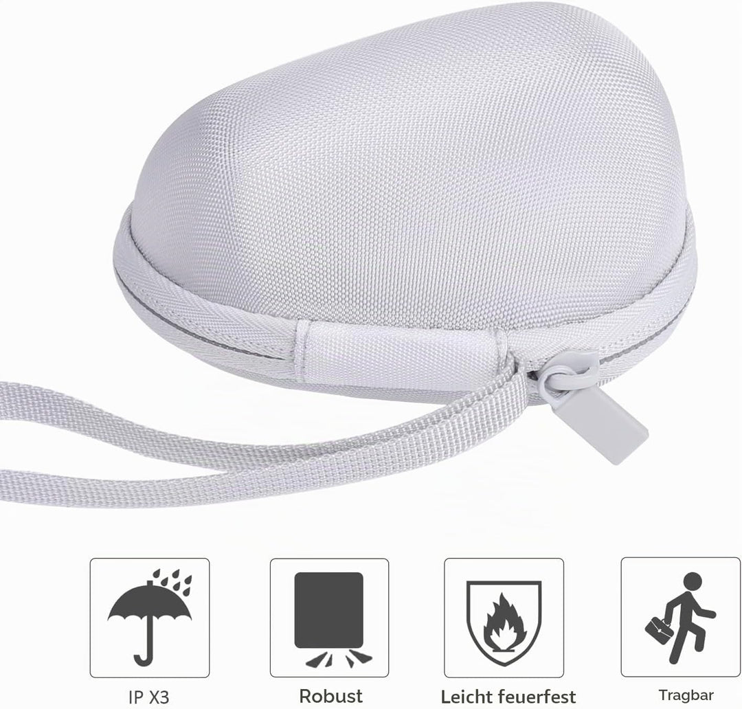 co2CREA Hart Tragbare Reise Schutzhülle Tasche für Logitech Lift Vertikale Ergonomische Maus, Nur Ta