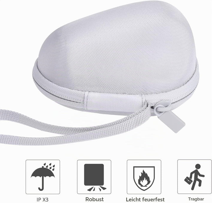 co2CREA Hart Tragbare Reise Schutzhülle Tasche für Logitech Lift Vertikale Ergonomische Maus, Nur Ta