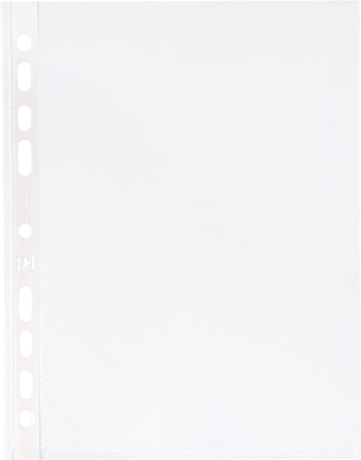 Wedo 585101 Konferenzmappe Elegance, schwarz & Oxford Prospekthüllen A5, Economy, DIN A5, glasklar,o