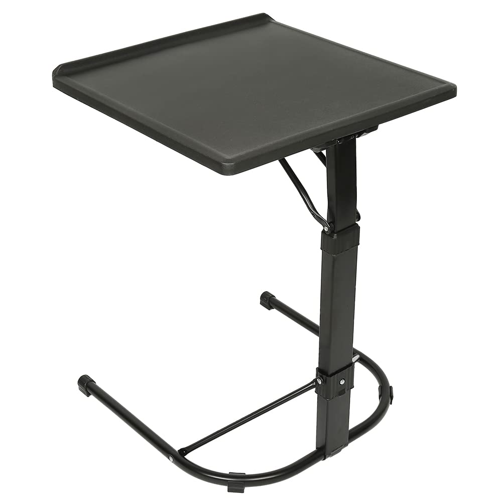 Supfine Faltbarer Laptoptisch Beistelltisch Klappbar Laptoptisch Höhenverstellbar Neigungsverstellba