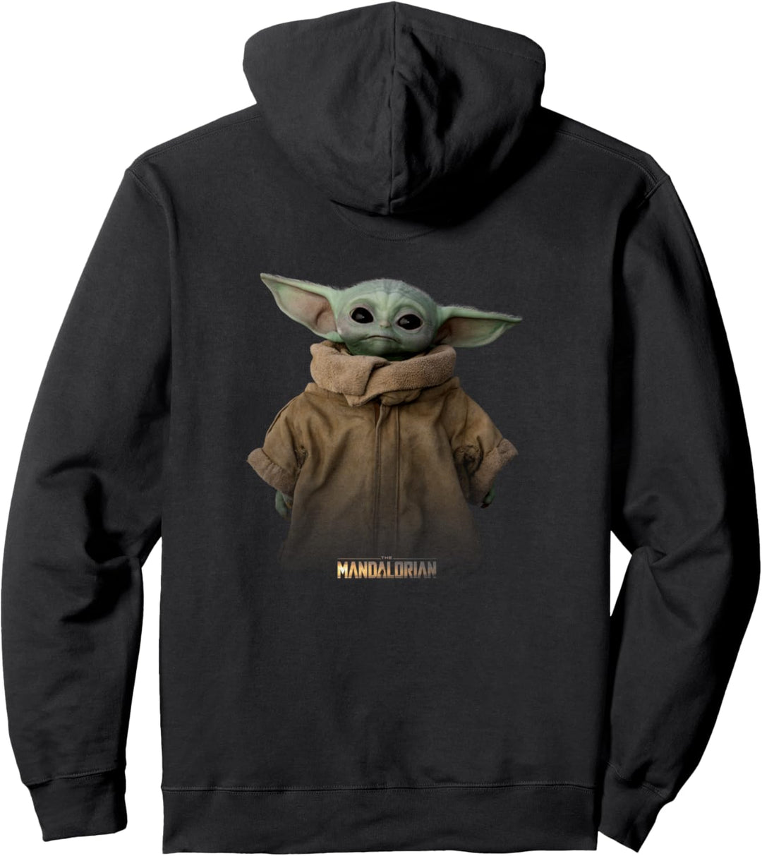 Star Wars: The Mandalorian Child Big Face Pullover Hoodie