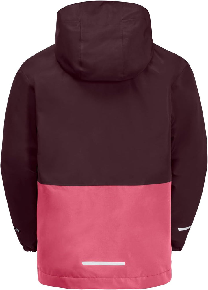 Jack Wolfskin Unisex Kinder Jacket, boysenberry/pink