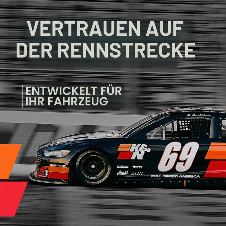 K&amp;N Motorluftfilter: Erhöhen Sie Leistung und Beschleunigung, Ersatz-Autoluftfilter: Kompatibel 2015