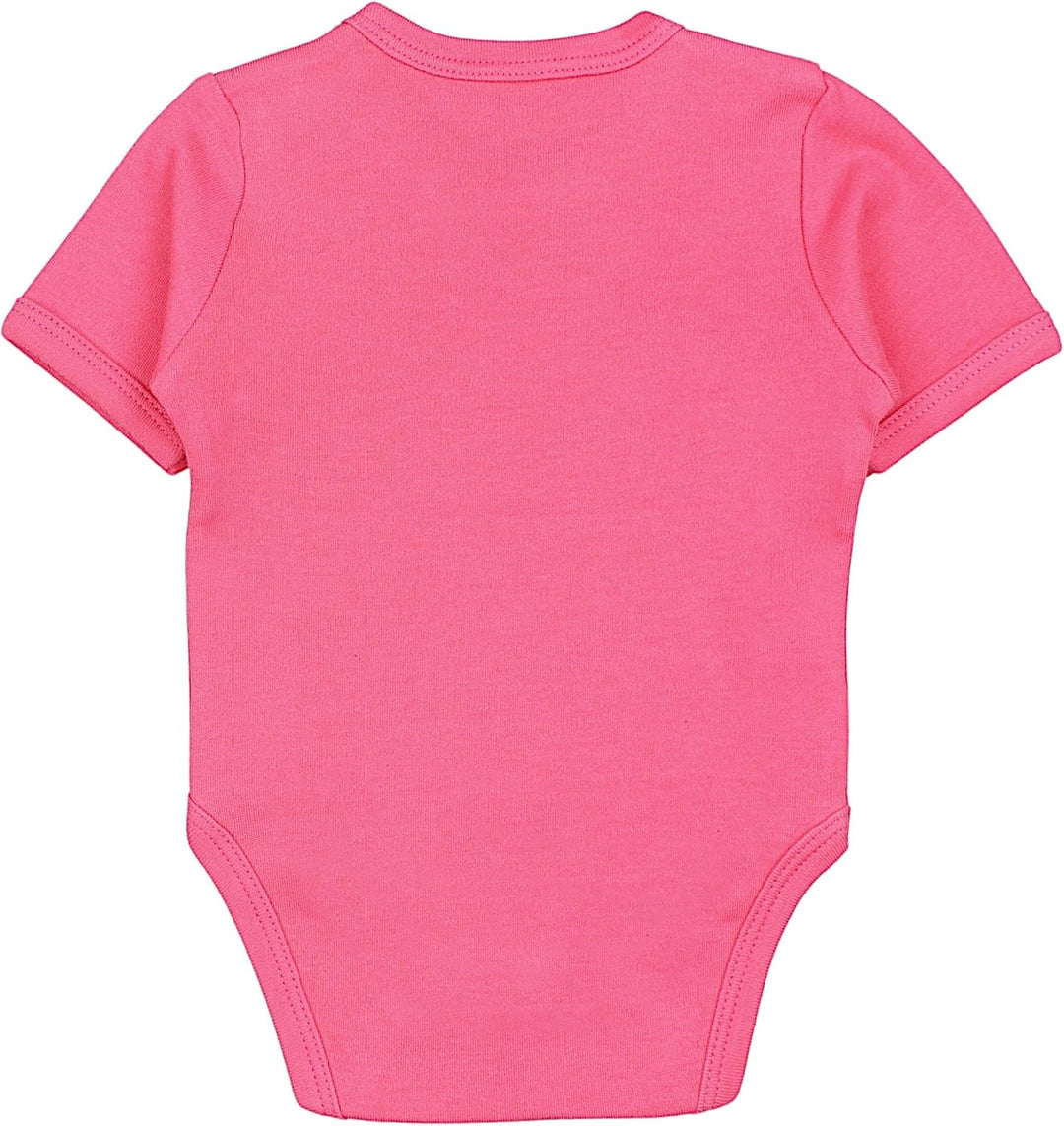 TupTam Baby Body Mädchen 5er Set – Kurzarm Wickelbody aus Baumwolle mit Print, Atmungsaktiv und Haut