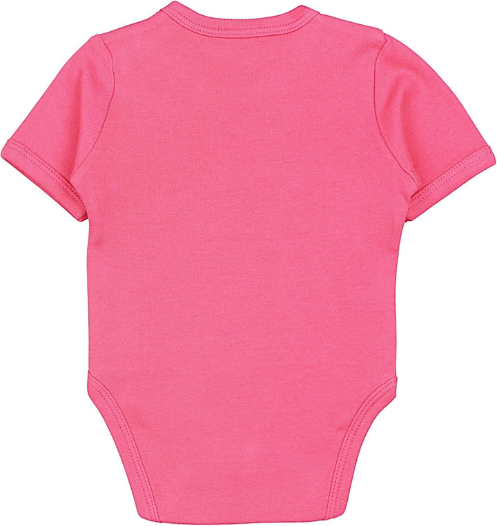 TupTam Baby Body Mädchen 5er Set – Kurzarm Wickelbody aus Baumwolle mit Print, Atmungsaktiv und Haut