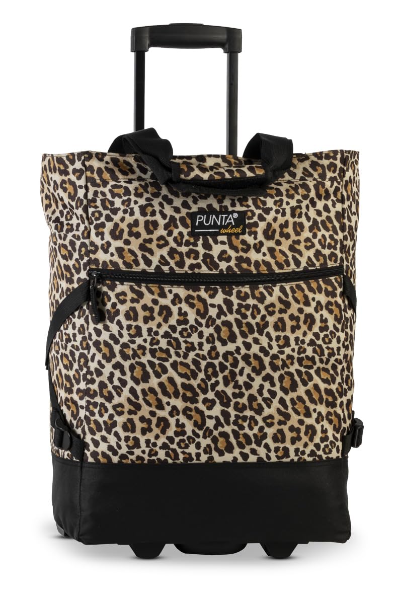 Punta® Einkaufstrolley Dunkelgrau/Schwarz (33 L) - Stabiler Einkaufswagen für müheloses Einkaufen mi