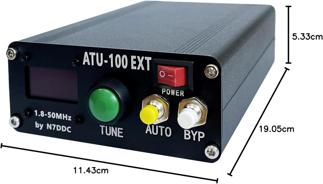 automatischer Antennentuner ATU-100 1.8-50mhz 100w Kurzwelle mit Metallgehäuse Assembled
