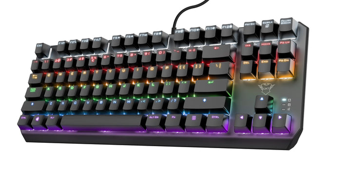 Trust Gaming GXT 834 Callaz TKL Mechanische Tastatur, Italienisches QWERTY-Layout, Outemu Mechanisch