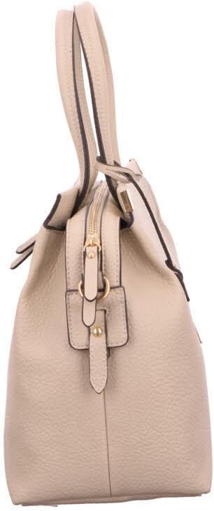 Gabor bags Gela Damen Shopper Umhängetasche Reissverschluss Beige 35 x 13,5 x 24 Beige, 35 x 13,5 x