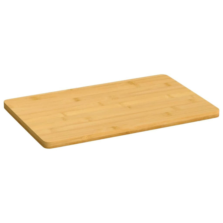 Frühstücksbrettchen aus Bambus mit natürlichem Öl-Finish 22x14x0,8 cm, 6 Stück Servierbretter vielse