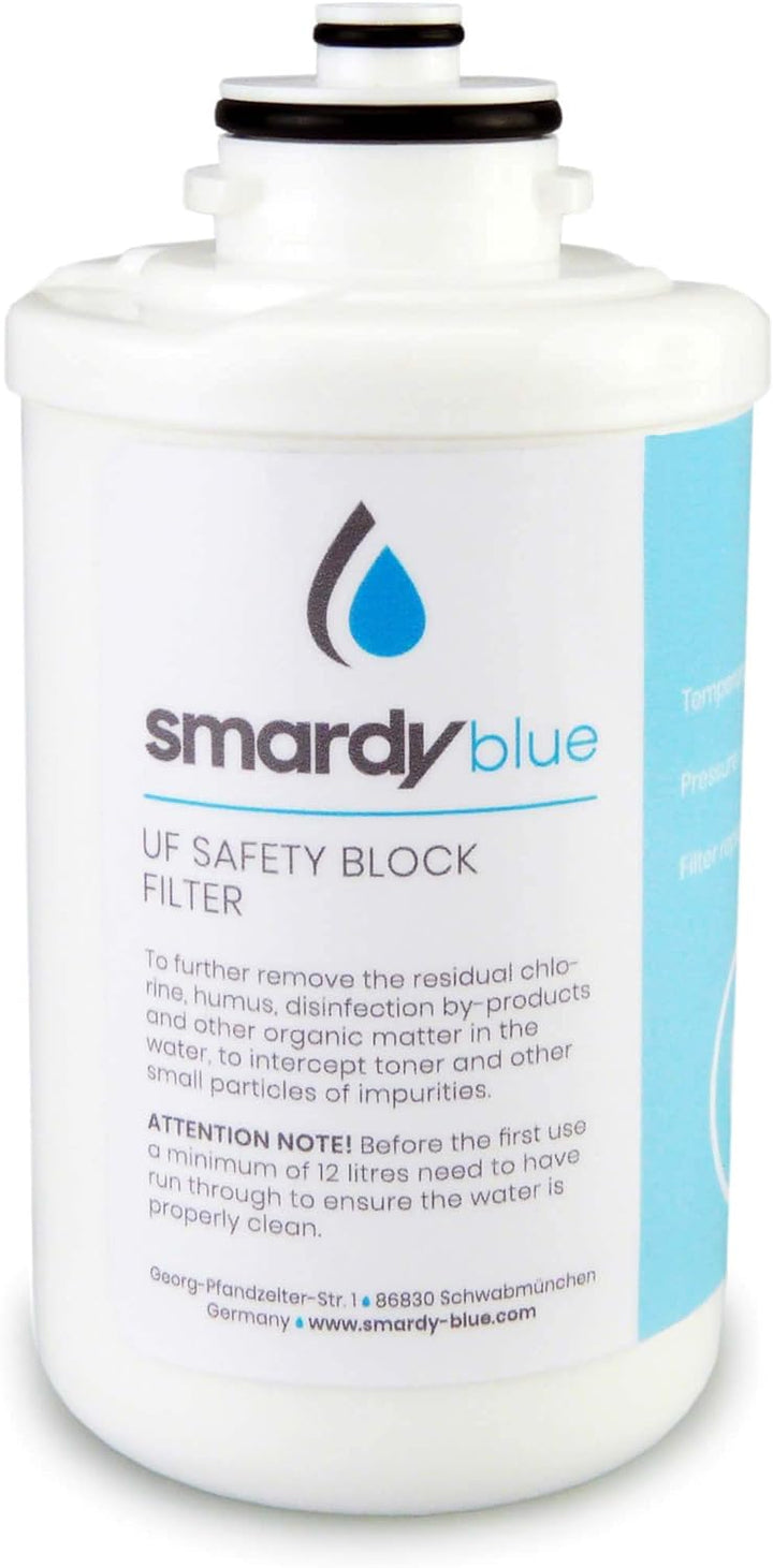 smardy 2in1 Ersatzfilter Set - Aktivkohle-Filter + Ultrafiltrations-Membran für Soda & Cool Wassersp