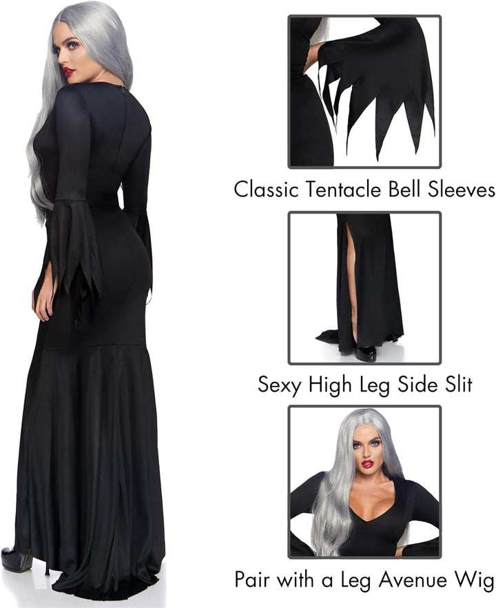 Leg Avenue 3744 - Maxi Gothic Kleid , Grösse S/M (EUR 36-38), S/M (EUR 36-38)