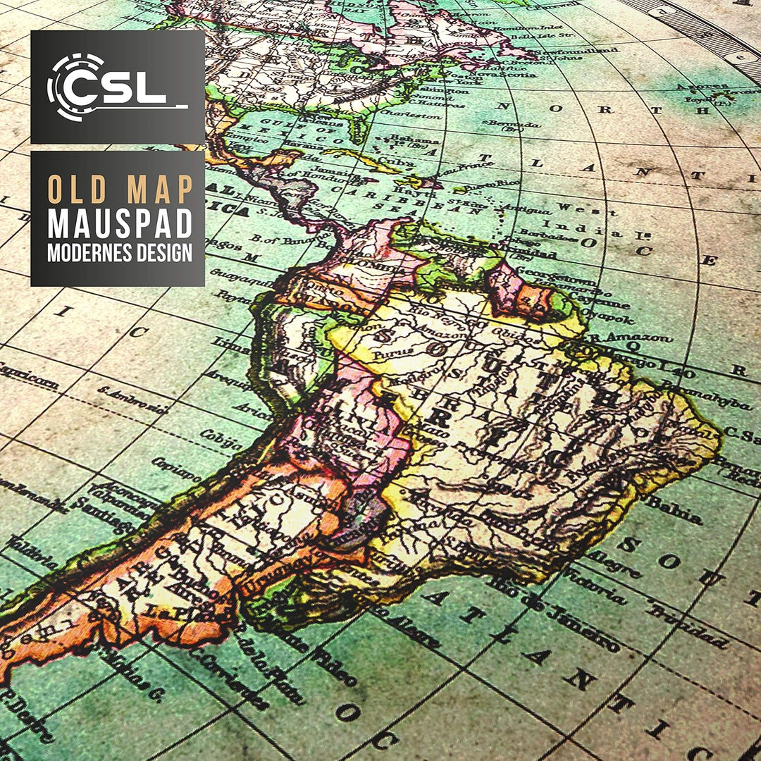 CSL - XXL Mauspad 900 x 400 - Office Mousepad Tischunterlage – präzise Maussteuerung verbessert Gesc