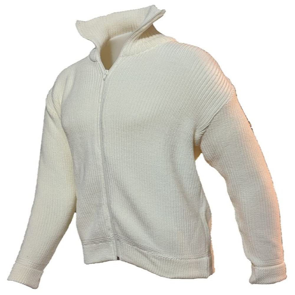 Troyer-Jacke Korsar Strickjacke Made in Germany(Marine) 48 Weiss, 48 Weiss