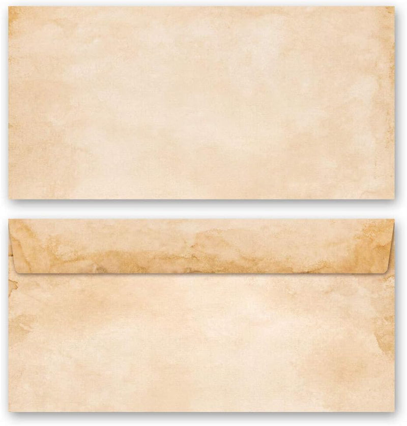 Briefpapier Sets Motivpapier Antik & History Altes Papier Geschichte, VINTAGE 100 Blatt Briefpapier