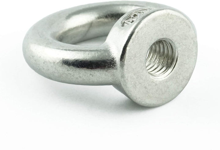 Eisenwaren2000 | M6 Ösenmutter (50 Stück) - Ringmutter ähnl. DIN 582 gegossen und poliert - Edelstah