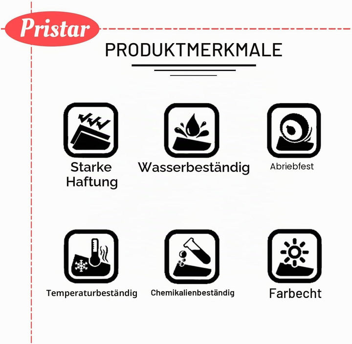 Pristar 6mm Kompatibel Schriftband als Ersatz für Brother TZe-211 TZe211 TZ-211 TZe 6mm Schwarz auf