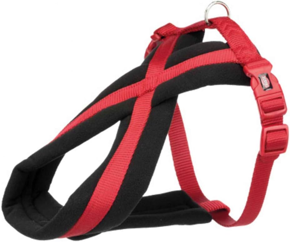TRIXIE Premium Hundegeschirr mit Fleecepolsterung, Ozeanblau, S Türkis S, 35-65cm/20mm (Paquete de 1
