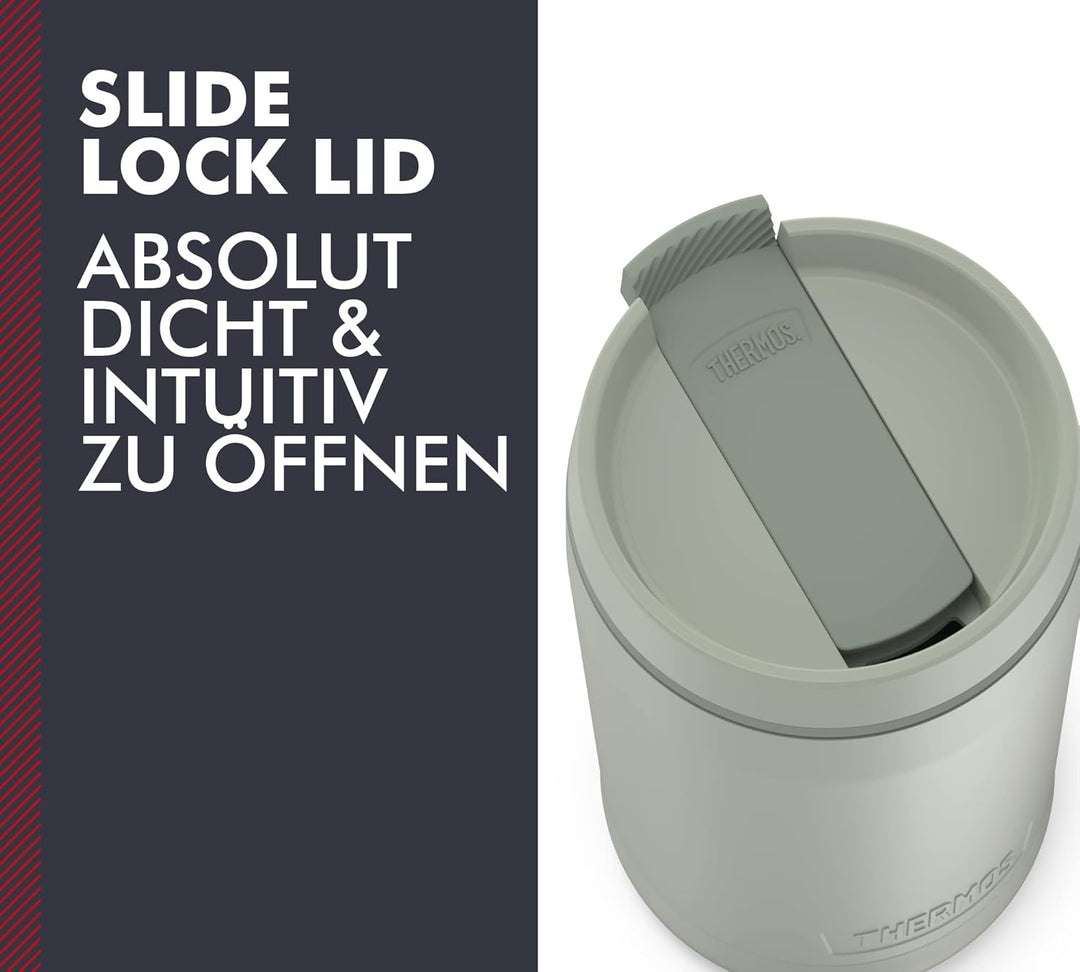 THERMOS GUARDIAN MUG 0,35 l, Thermosbecher matcha green mat, Edelstahl-Becher für Kaffee, nachhaltig