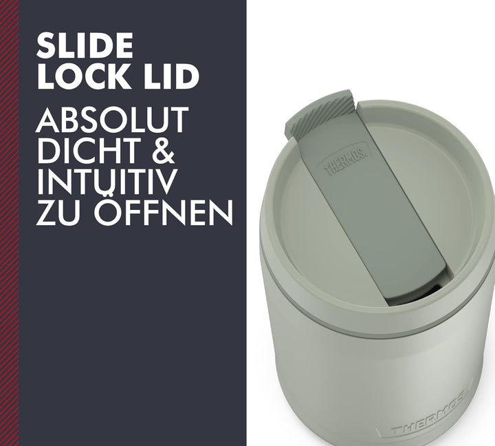 THERMOS GUARDIAN MUG 0,35 l, Thermosbecher matcha green mat, Edelstahl-Becher für Kaffee, nachhaltig