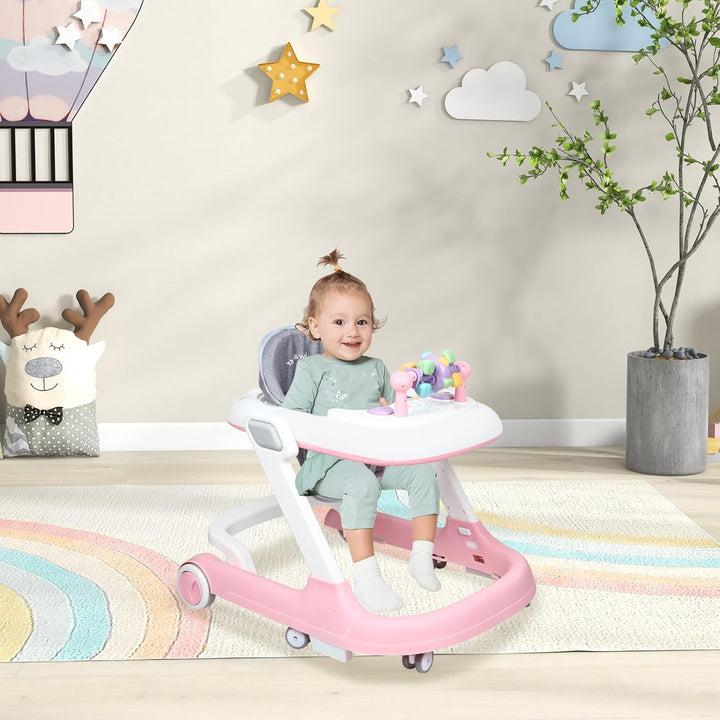 Lauflernhilfe Babywalker und Lauflernwagen, Laufwagen Baby Walker für Kinder, Gehhilfen, Höhe einste
