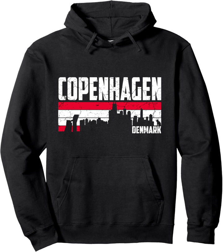 Mein Kopenhagen Skyline Dänemark Heimat Stadt Souvenir Pullover Hoodie